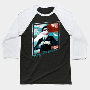 Roy Orbison-Abstract Expressionist Potrait Baseball T-Shirt